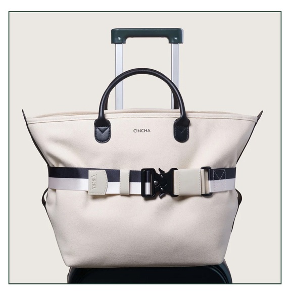 Cincha Travel Belts - Tux (Black/Ivory) - New - Great with your Away or Béis! - Picture 6 of 8